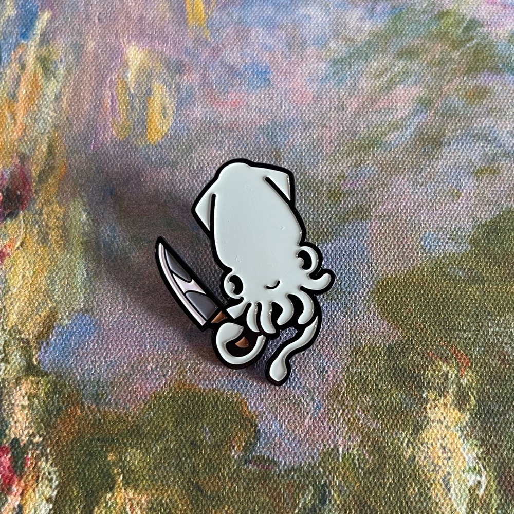 (BOGO) Squid Enamel Pin